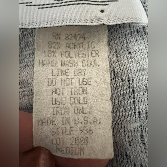 Vintage 80s Black and White lightweight Houndstooth Blazer Sz M EUC - Picture 7 of 9